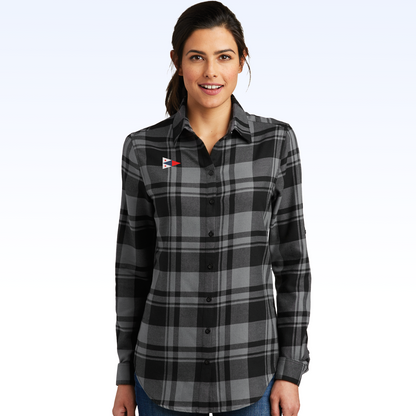 LADIES PLAID FLANNEL TUNIC